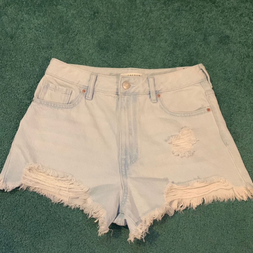 High Rise Festival pac sun jean shorts